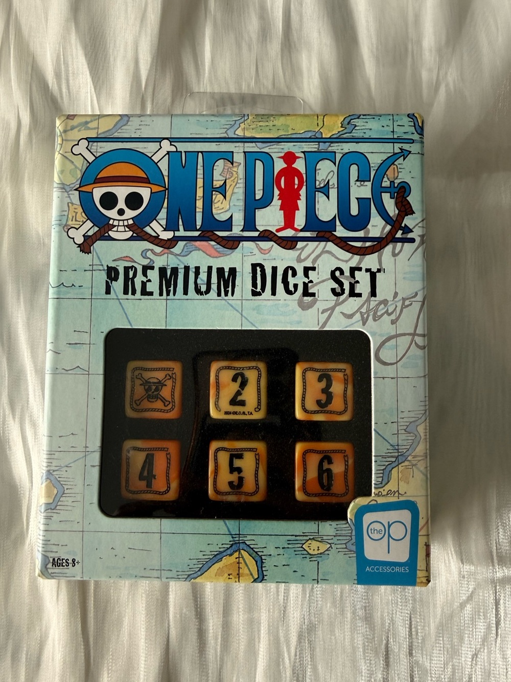 Onepiece Premium Dice Set - Blue and Gold